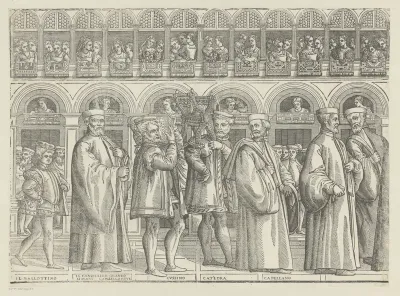 Processie van de doge van Venetië (derde deel)
