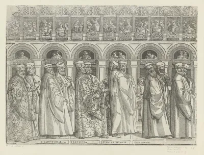 Processie van de doge van Venetië (eerste deel)
