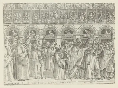 Processie van de doge van Venetië (vierde deel)