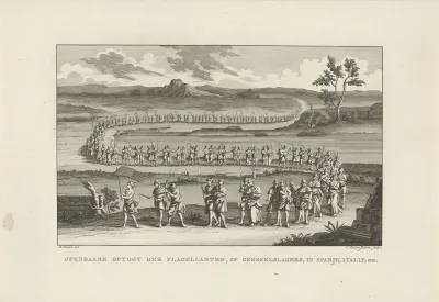 Processie van flagellanten