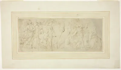 Procession of Figures and Oxen