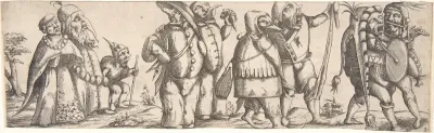 Procession of Monstrous Figures