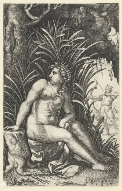 Procris bespiedt Cephalus