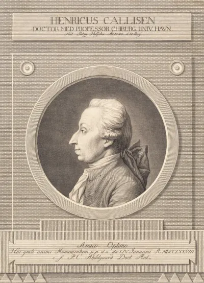 Professor i kirurgi Heinrich Callisen