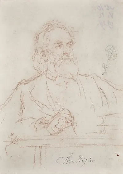 Professor N. Kareeff, Portrait Study