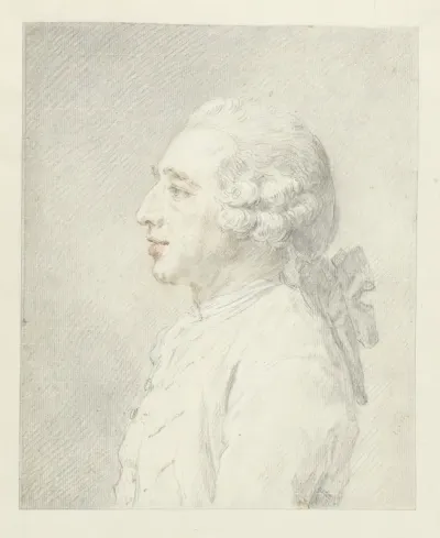 Profielportret van Louis Metayer Phzn