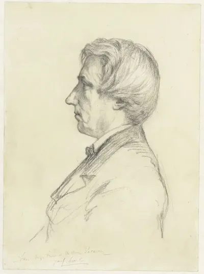 Profielportret van Mr. Carel Vosmaer