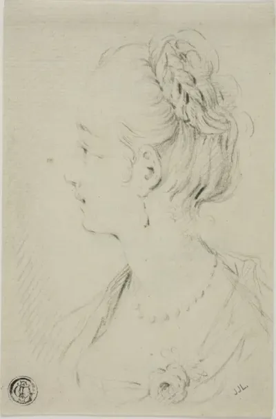 Profile Bust of Young Woman