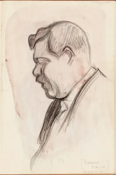 Profile of a Man (Albert Gebhard)