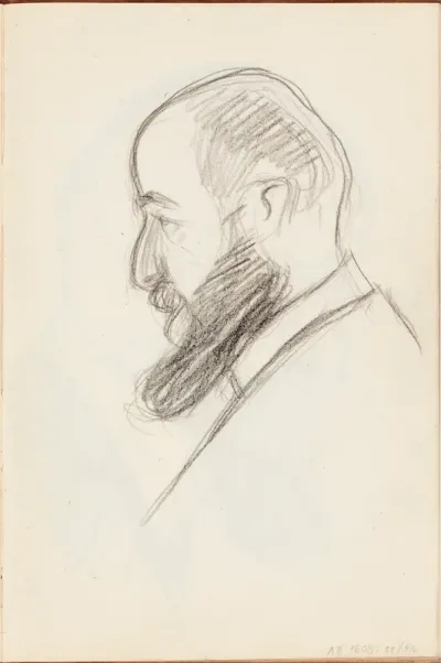 Profile of a Man (Hugo Simberg)