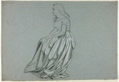 Profile of a Seated Woman