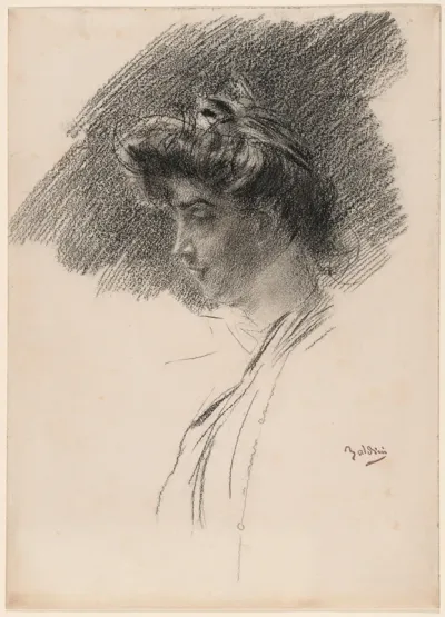 Profile of a Young Woman