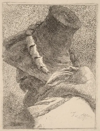 Profile of an Old Man with a Hat