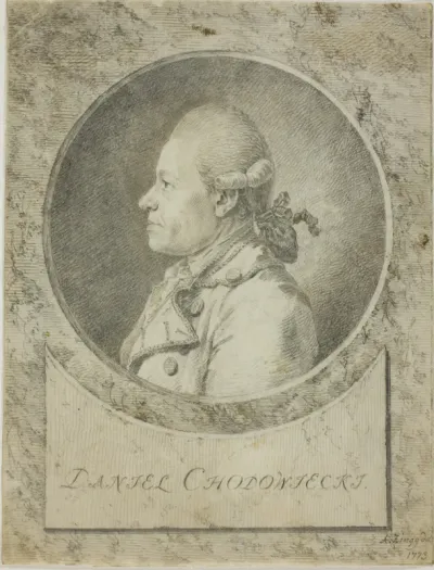 Profile of Daniel Chodowiecki