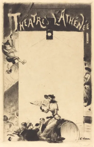 Program for "Théatres l'Athénée"