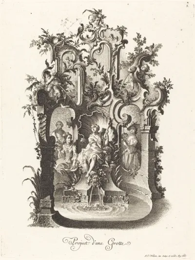 Project d'une Grotte (Plan for a Grotto)