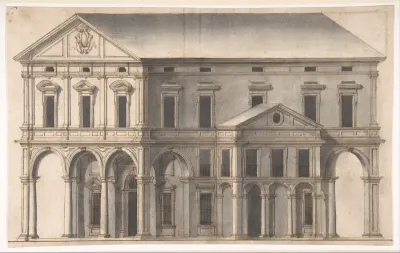 Project for a Public Building on a Square