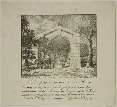 Project for a Shelter Along a Highway
