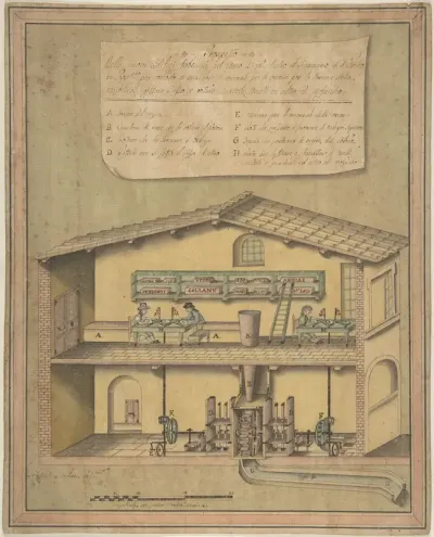 Project for the New Buildings Erected in the Year 1796 behind the Cemetries of St. Peter