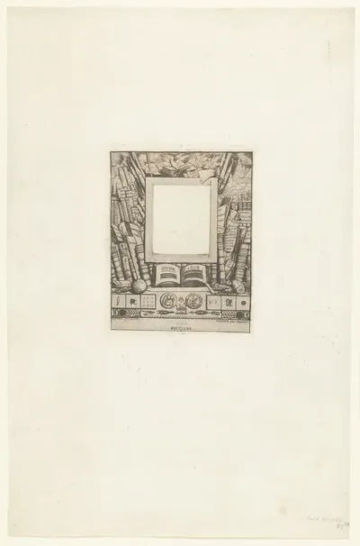 Projet d'encadrement pour le portrait d'Armand Guérard