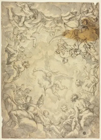 Prometheus Taking Fire From Olympus