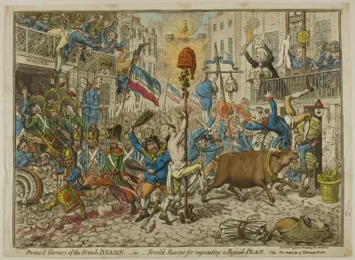 Promis'd Horrors of the French Invasion