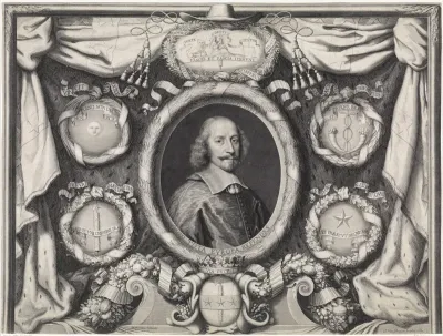 Promotieprent van Raymundus Berengarius van Lotharingen (1660), bovenste gedeelte