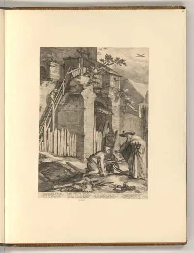 Prophet Elias und die Witwe von Sarepta