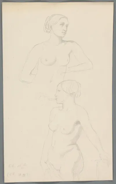 Proportiestudies van een vrouw