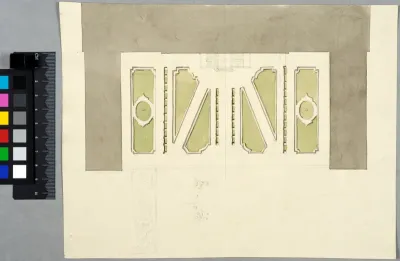 Proposal for the Parterre of the Logården Garden at the Royal Palace in Stockholm