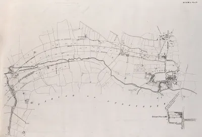 Proposed Derbyshire, Staffordshire and Worcestershire railway, from Uttoxeter to Walsall: enlarged plan