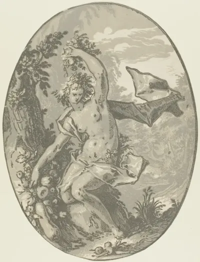 Proserpine, plate five from Demogorgon and the Deities