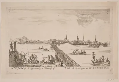 Prospekt af København set fra Christianshavn