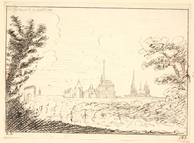 Prospekt af Notre-Dame-de-la-Miséricorde, Bordeaux