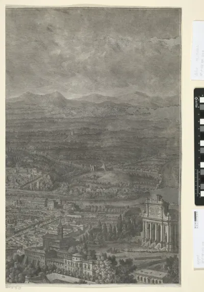 Prospetto d. alma città di Rom (...)
