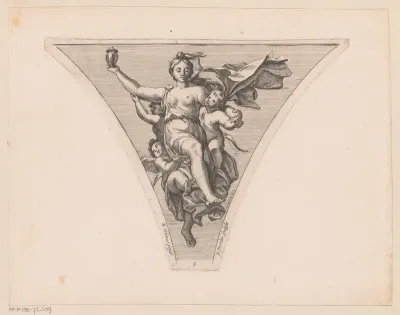 Psyche met flesje gevuld met water uit de Styx