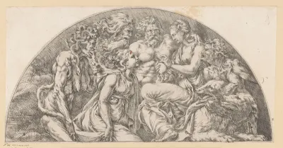 Psyche ontvangt de kruik met Proserpina's schoonheid