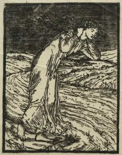 Psyche Throwing Herself into the River