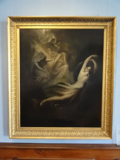 Psyche walks past the Fates undeterred