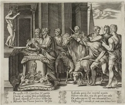 Psyche's Father Consulting the Oracle