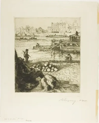 Public Wharf, Quai de la Gare