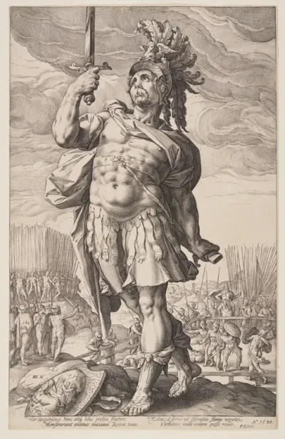 Publius Horatius, from The Roman Heroes