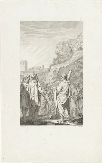 Publius Valerius Publicola laat een huis bouwen
