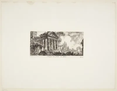 Pula's tempel i Istrien
