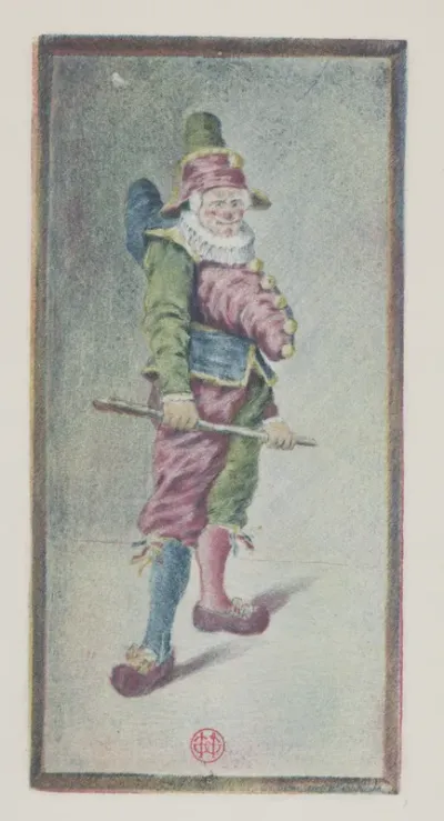Punchinello, Three-quarters to the Right