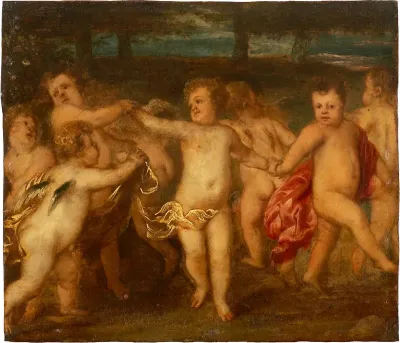Putti Doing a Roundelay