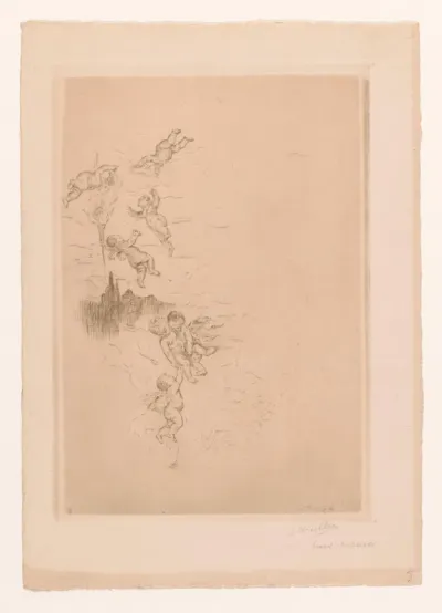 Putti in de lucht