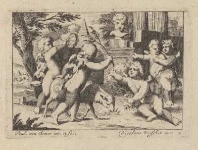 Putti met een lam