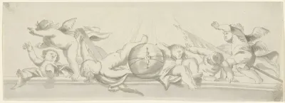 Putti met globe