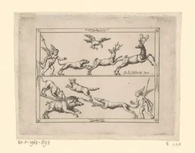 Putti op jacht
